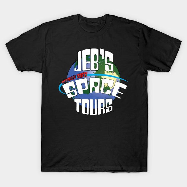 Jeb's Space Tours T-Shirt by BeSmartFightDirty